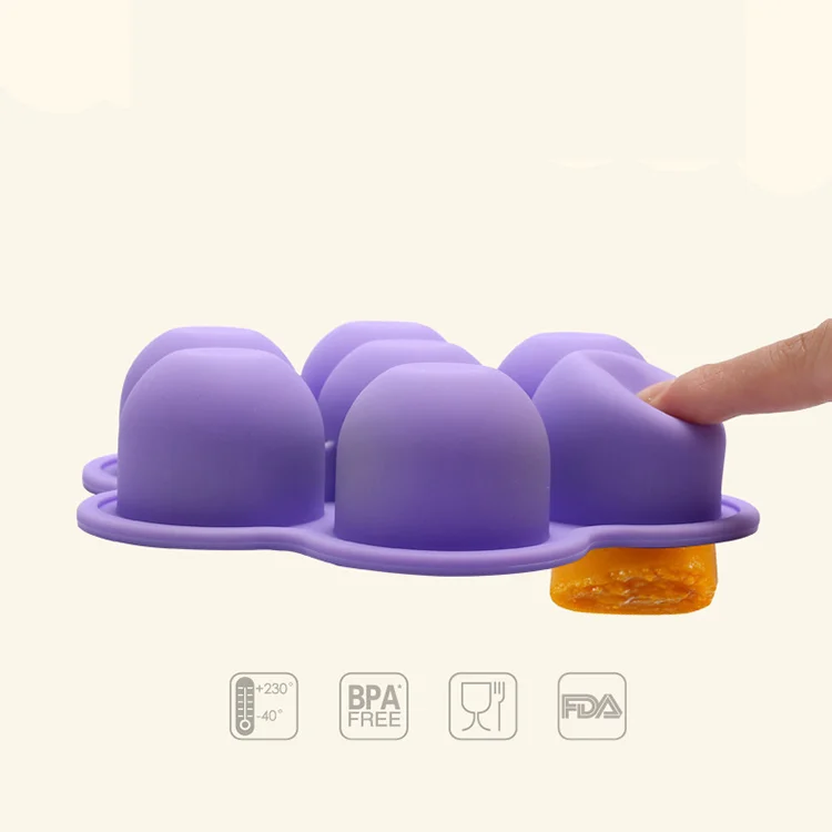 Color box packaging with the mould inside, ready for retail