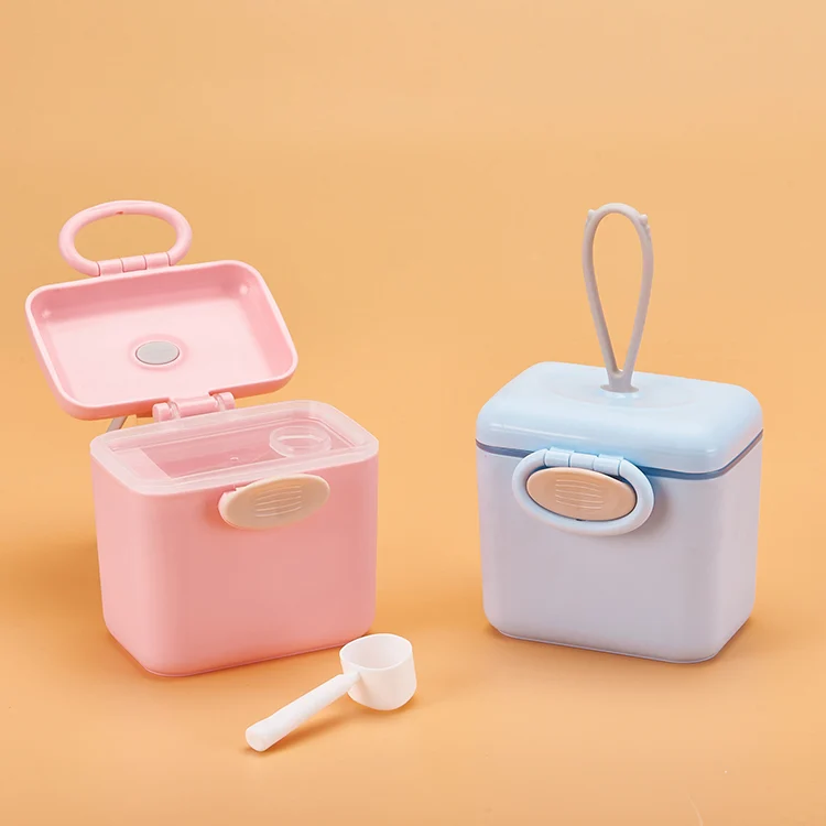 Travel Portable Baby Infant Milk Powder Formula Dispenser Storage Box