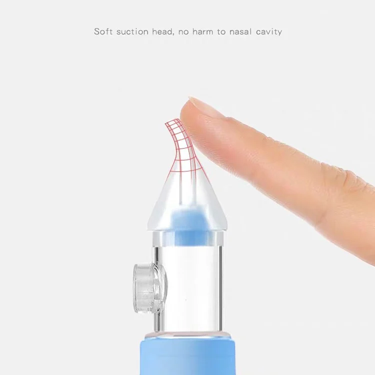 Aspirator disassembled showing body, valve, and silicone tip