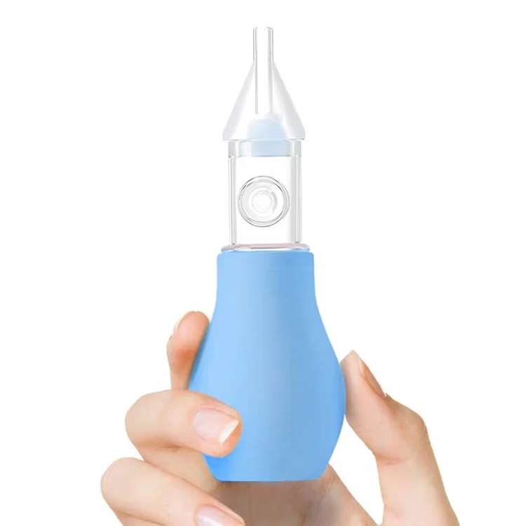 Close-up of the soft silicone tip and double valve mechanism