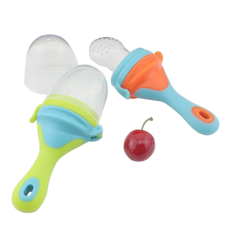 Pacifier in a clear OPP bag with product label and barcode