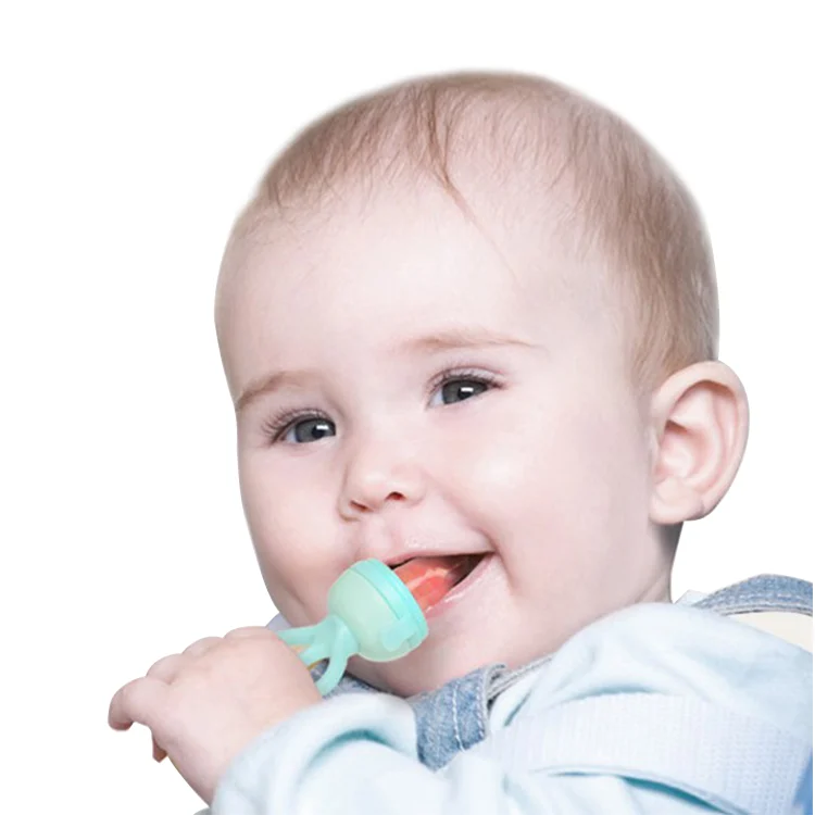 Adjustable Baby Food Fruit Feeder Pacifier Feeder with Silicone Mesh