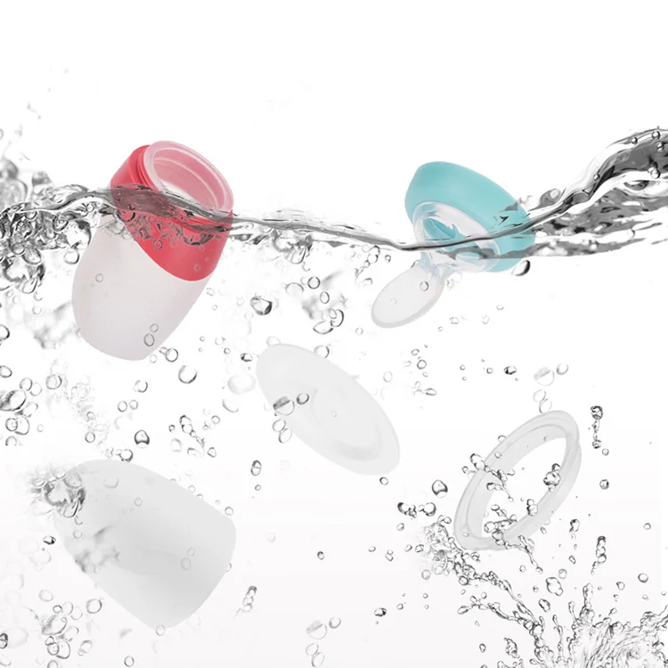 Baby Pacifier Feeder Silicone Baby Drinking Bottles With Spoon