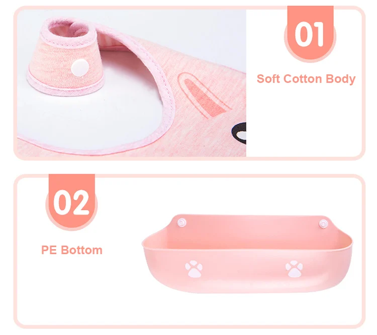 Detail of the adjustable collar and soft neck seal fitting around a child's neck
