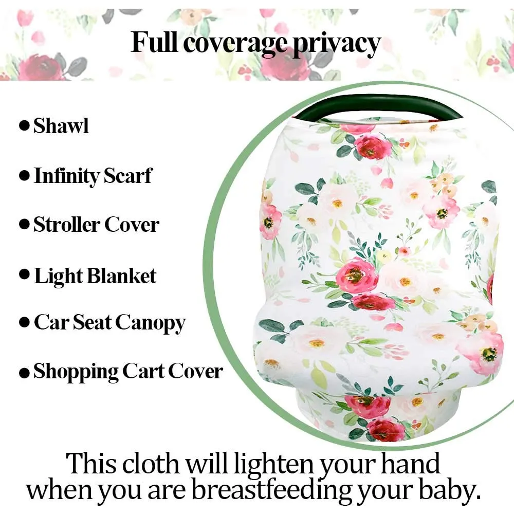 All-in-1 Cotton Baby Nursing Breastfeeding Cover Cover Stroller Covers