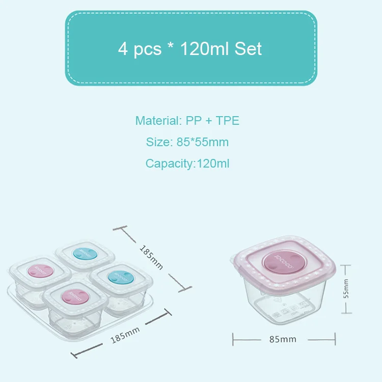 Open 60ml container showing the interior and tray base