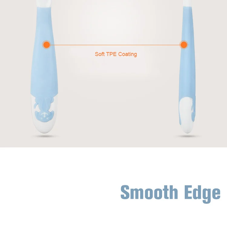 Bendable spoon and fork set in OPP bag, showing packaging
