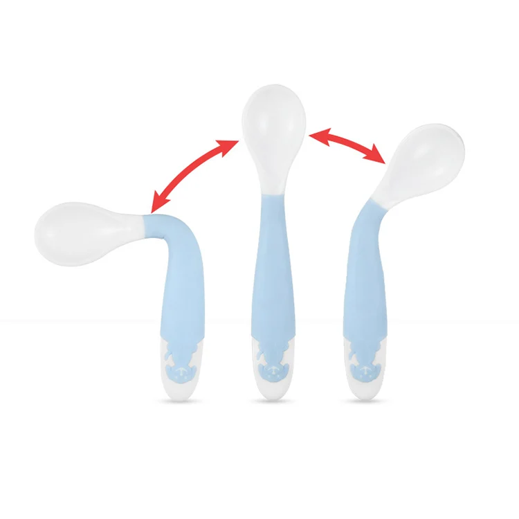 Close-up of the shallow scoop and small handle of the spoon
