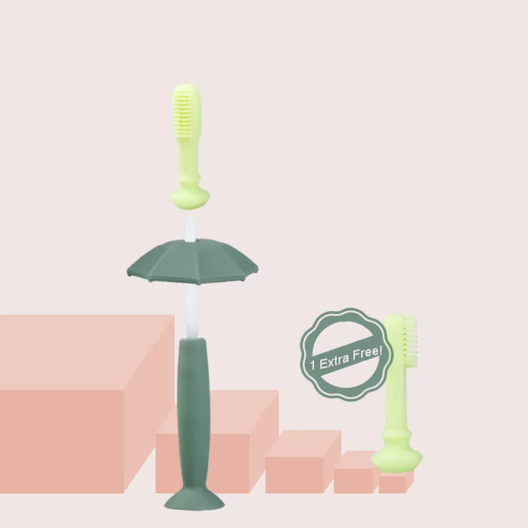 Toothbrush in a PP box with the safety cap in place