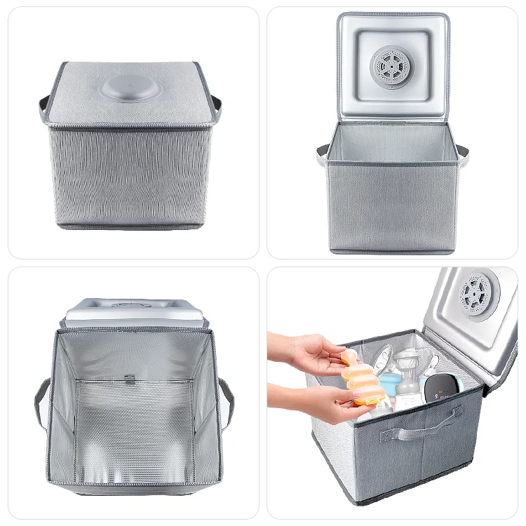 UV sterilizer bag box folded flat for storage