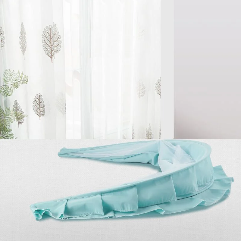 Close-up of the breathable polyester net and nylon bottom material