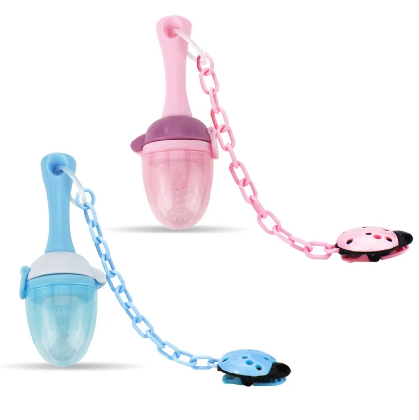 Feeder with the clip detached, showing the elastic lock mechanism