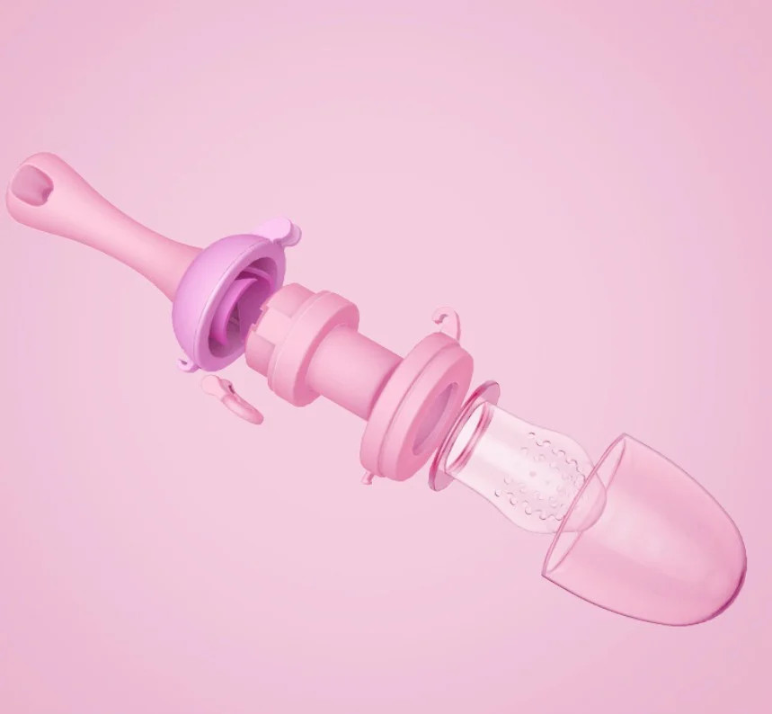 Adjustable Baby Fresh Food Fruit Feeder Pacifier with Clip