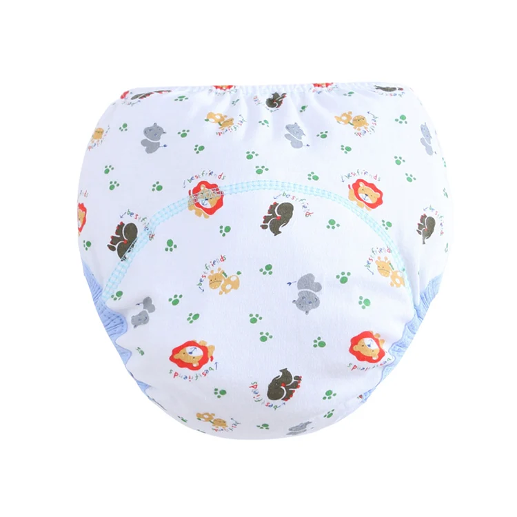 Unisex Babies 6-layer Waterproof One Size Reusable Washable Baby Cloth Diaper