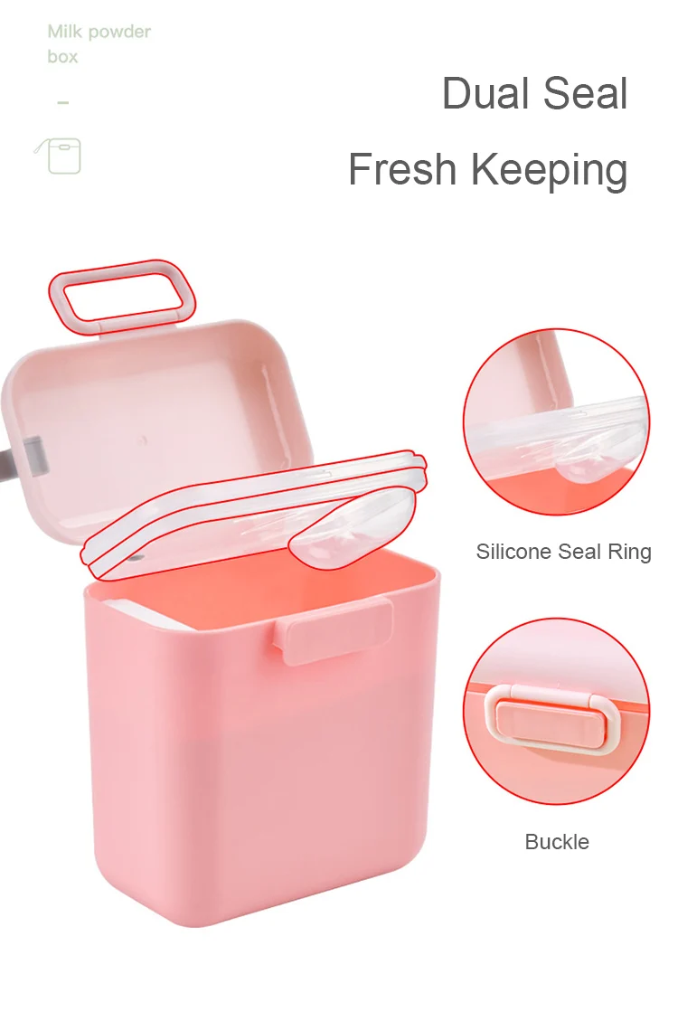 Top-down view of the 400ml dispenser with the lid open