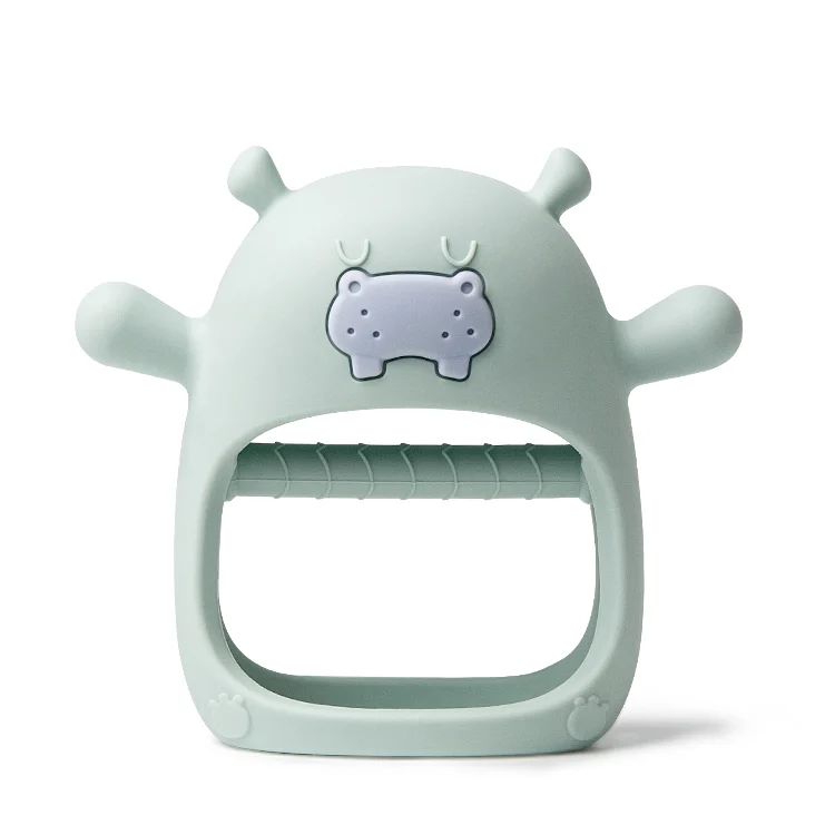 Teether placed in a dishwasher for cleaning