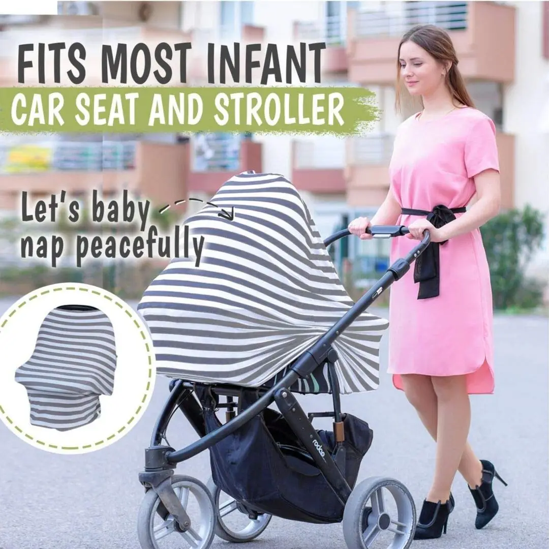 Multifunction Stretchy Baby Universal Nursing Breastfeeding Cover Scarf