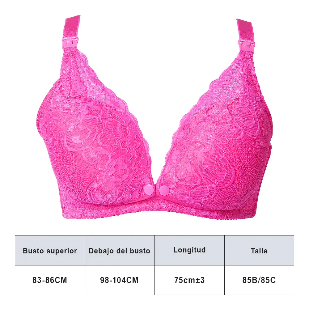 Bra laid flat with all components visible including straps and back closure