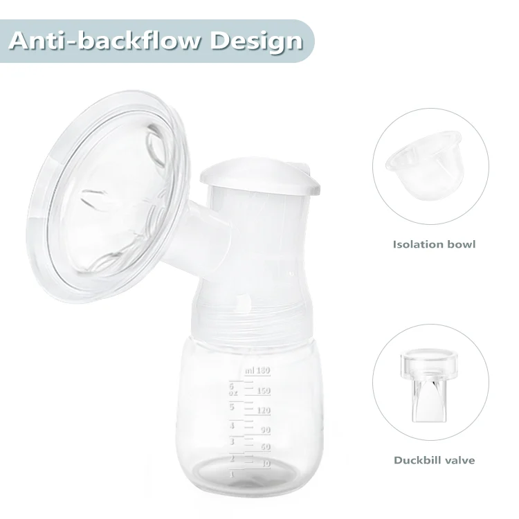 2-in-1 Electric Single Silicone Breast Pump