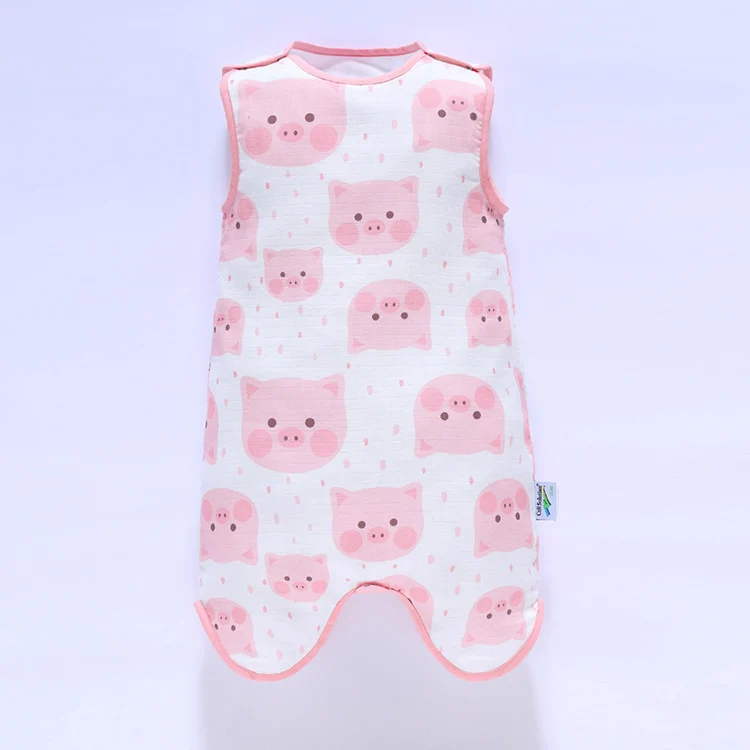 Yellow baby sleeping bag with full-body coverage, size XL-90cm