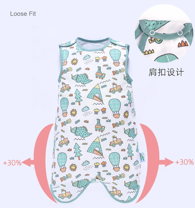 Large Size Wearable Constant Temperature Bamboo Fiber Baby Sleeping Bag