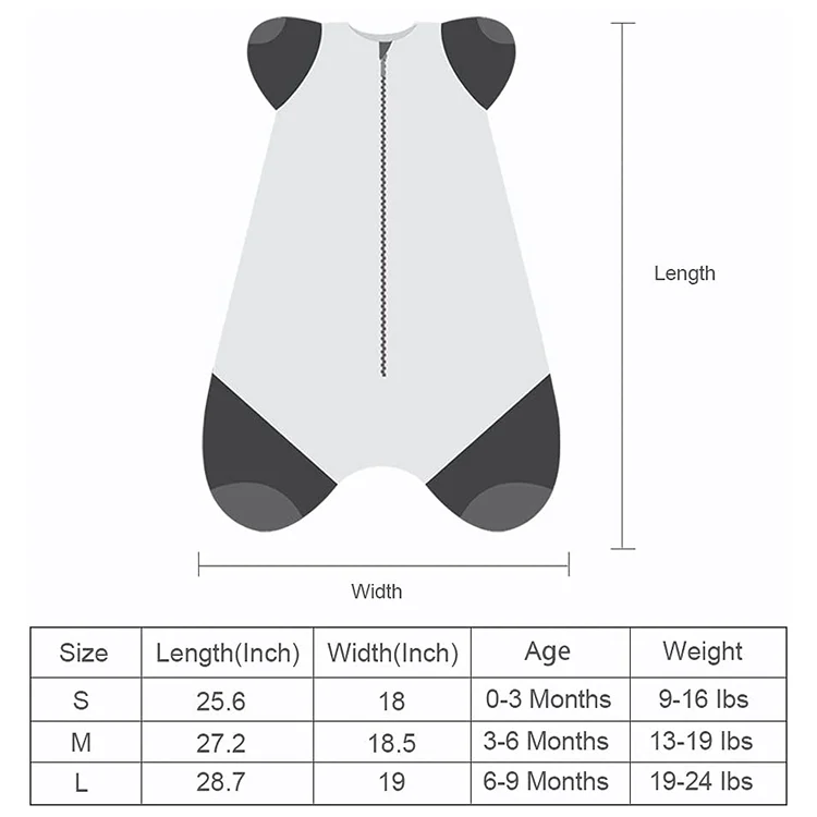 2-Way Zipper Baby Short Sleeve Body Suit Sleep Bag