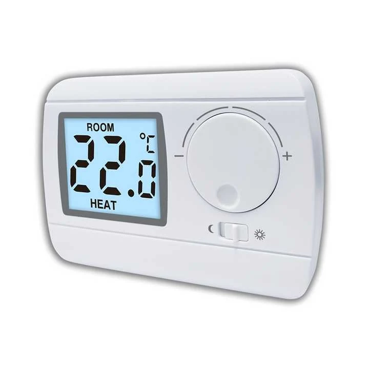 E3RF-L wireless RF gas boiler thermostat with colour LCD and matching receiver, view 6