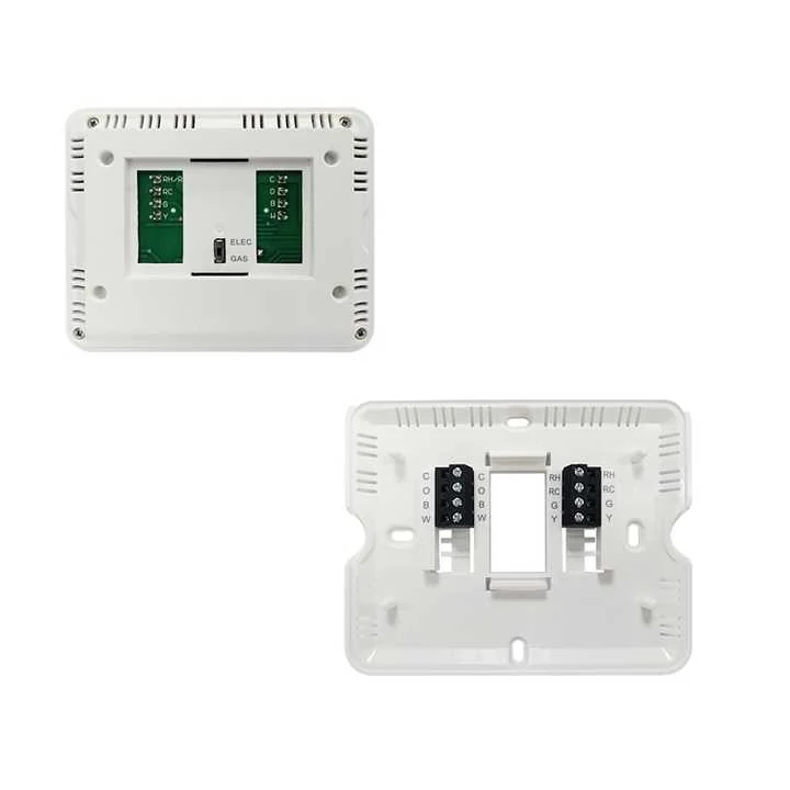 STN705 24V single stage programmable room thermostat with LCD, view 5
