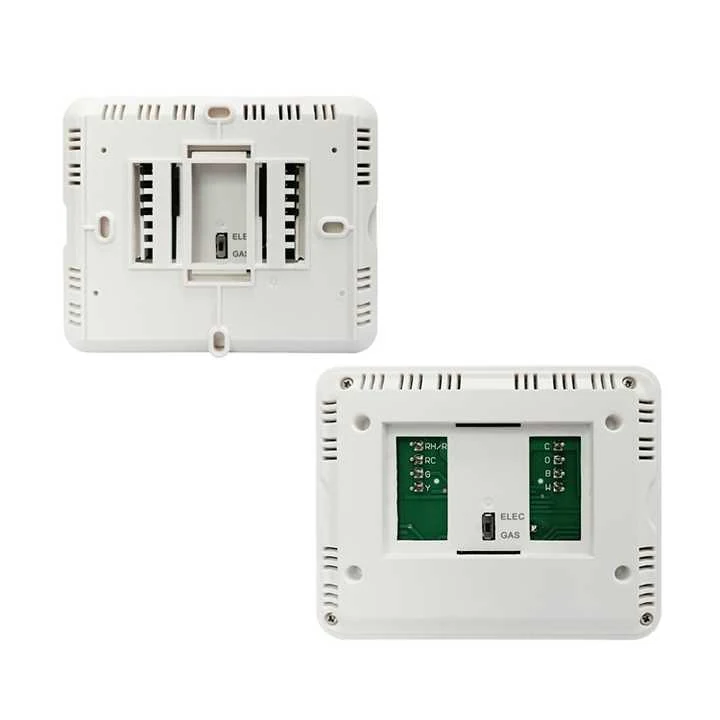 STN705 24V single stage programmable room thermostat with LCD, view 4