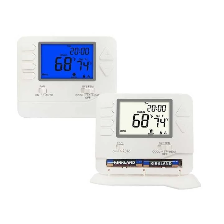 STN705 24V single stage programmable room thermostat with LCD