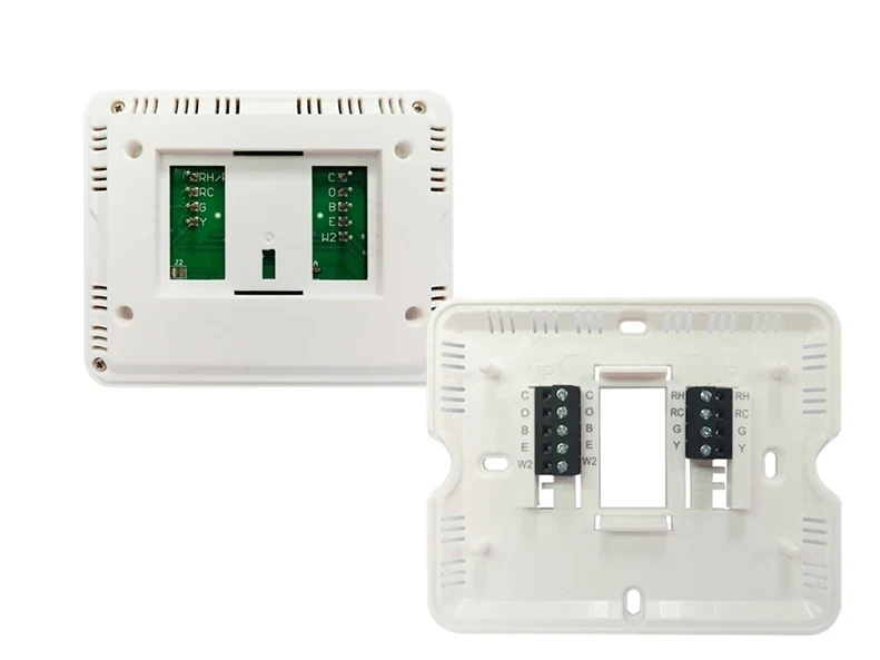 STN621 24V non-programmable heat pump room thermostat with digital LCD, view 9