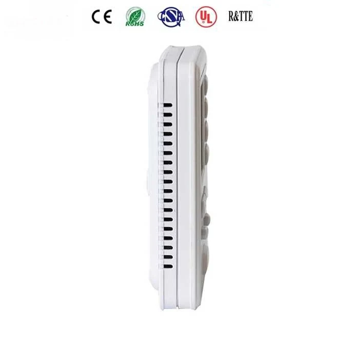 S715 24V multi stage HVAC thermostat with backlit digital display, view 5