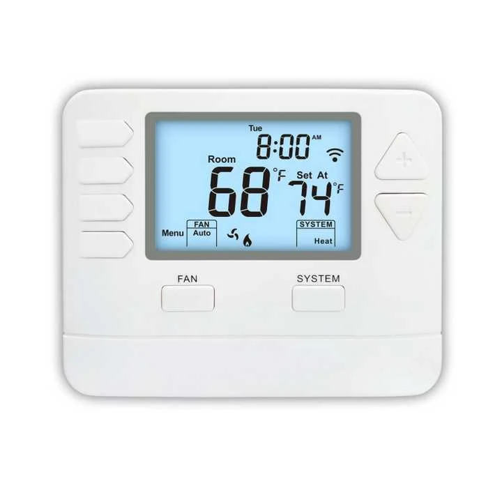STN705W 24V WiFi programmable Alexa thermostat with LCD display