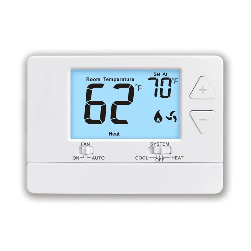 Models 3001 and 3201 single stage non-programmable builder thermostat, view 4