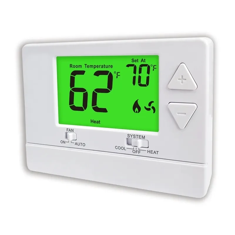 Models 3001 and 3201 single stage non-programmable builder thermostat, view 5