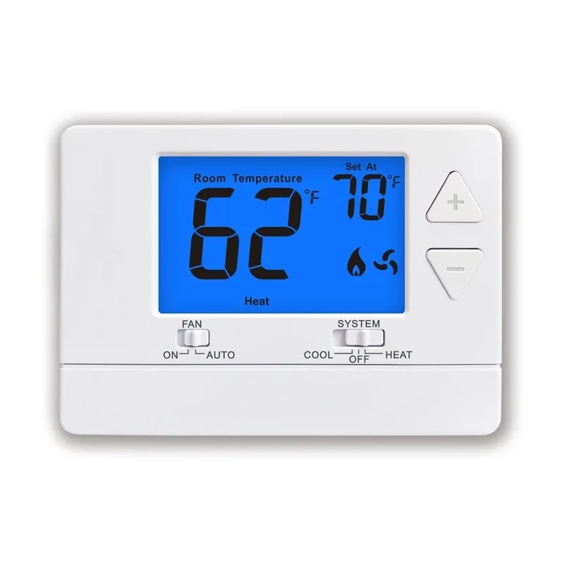 Models 3001 and 3201 single stage non-programmable builder thermostat