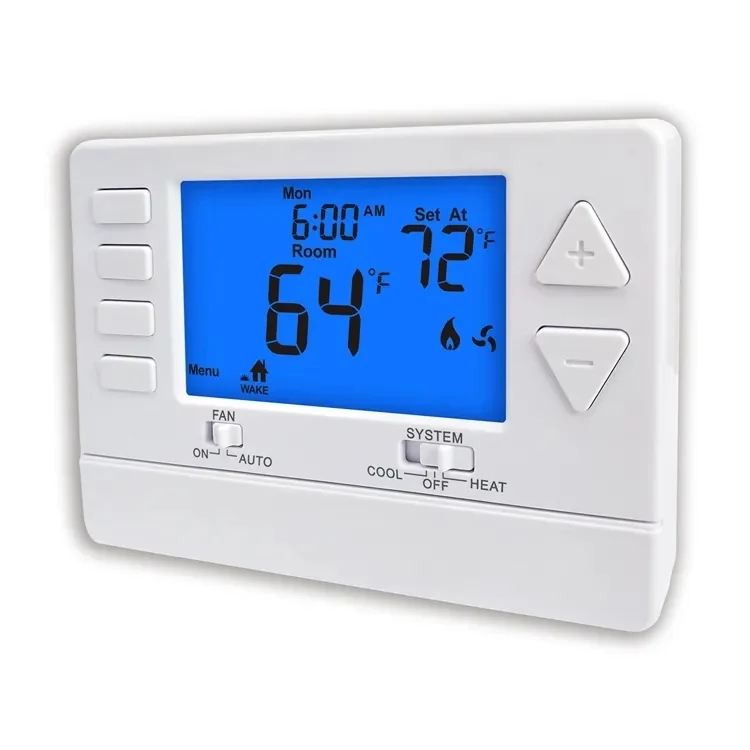 Models 3005 and 3205 24V 7 day programmable builder thermostat, view 4