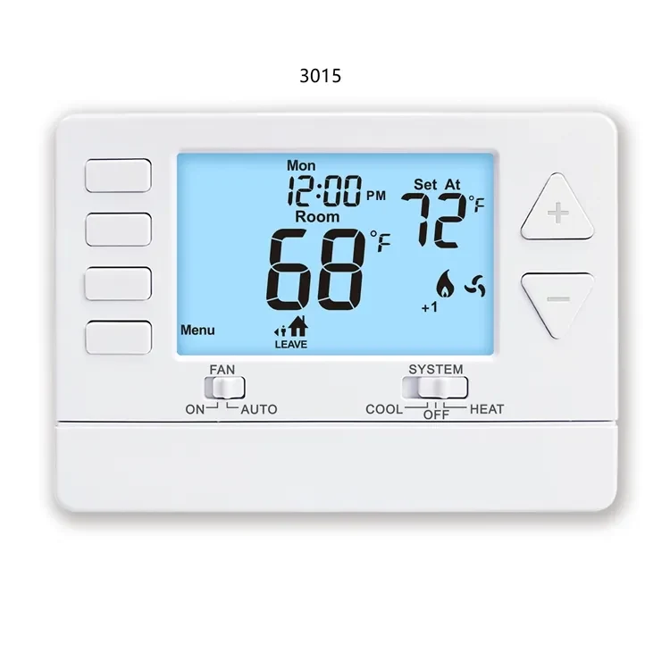 Models 3015 and 3215 multi stage programmable builder thermostat