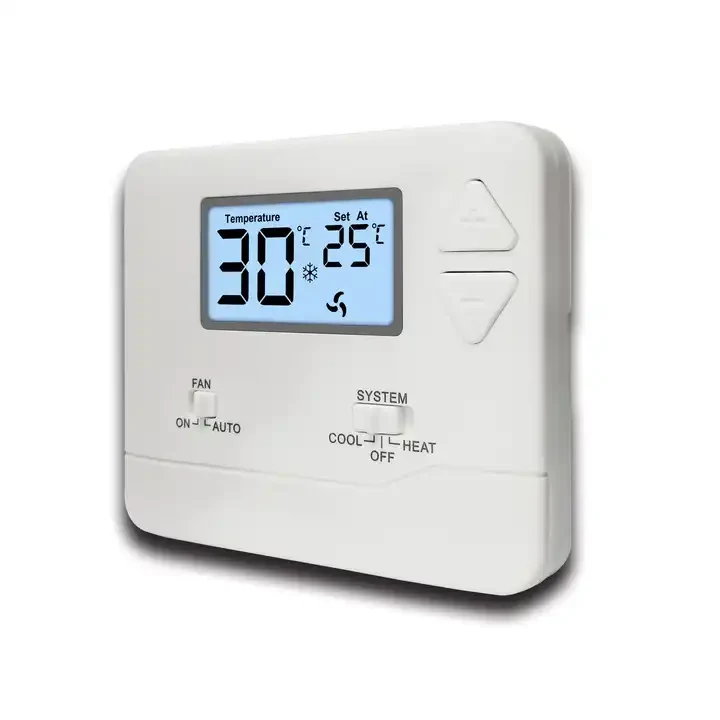 STN601 digital non-programmable air conditioner room thermostat, view 4