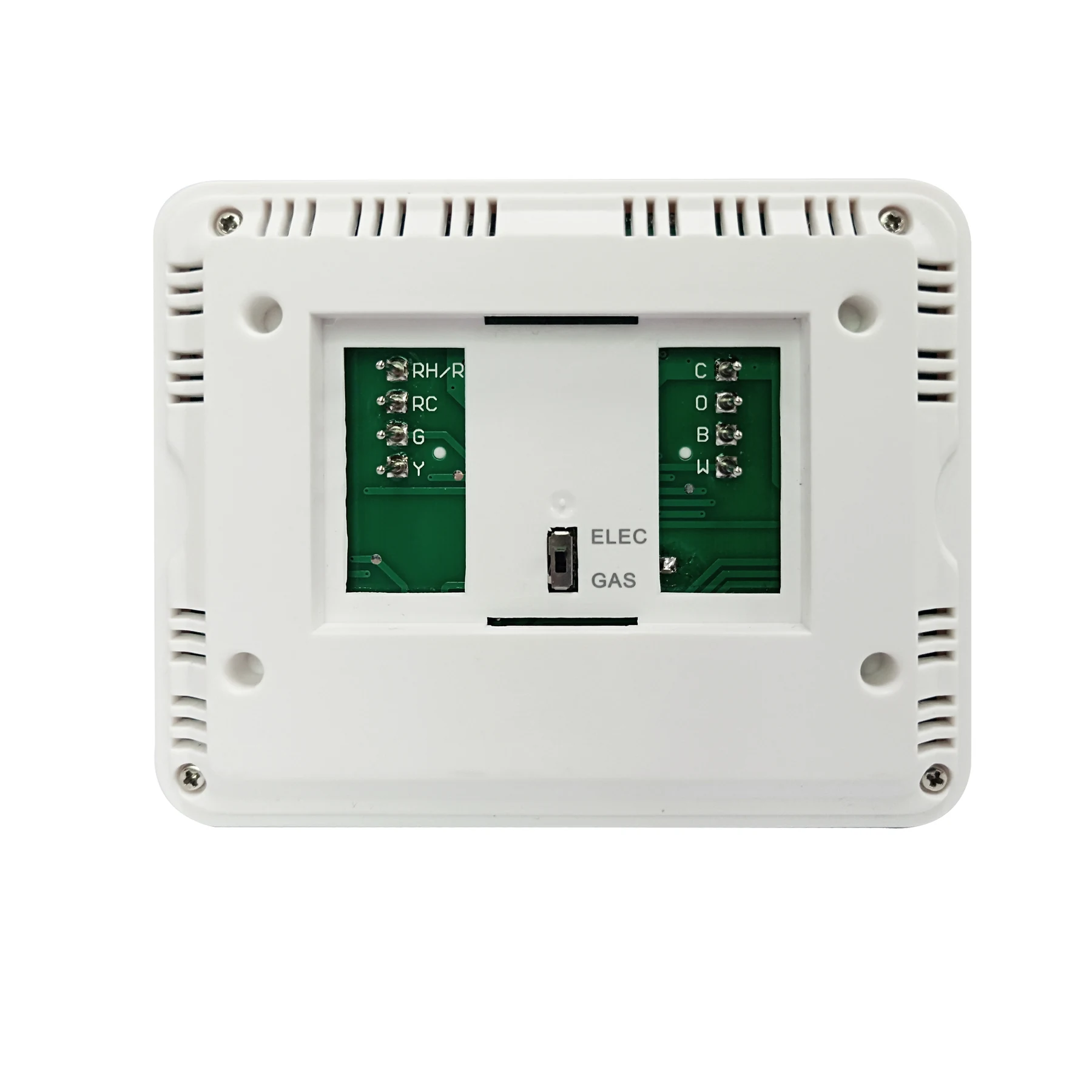 STN805 Premier programmable thermostat with large LCD and auto changeover, view 8