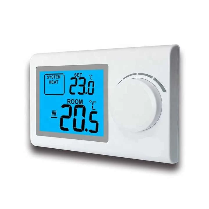 ST2401RF household wall mounted wireless boiler thermostat with receiver, view 3