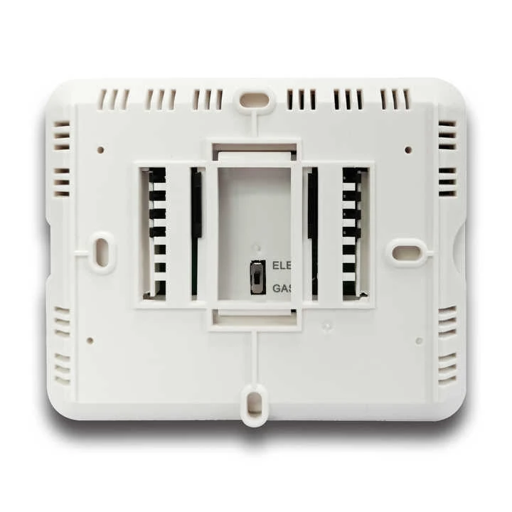 STN855W WiFi programmable universal thermostat with blue backlit LCD, view 6