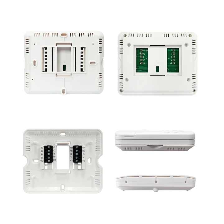 STN615 multi stage 2 heat 2 cool programmable room thermostat, view 5