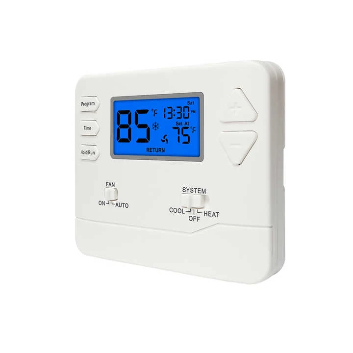 STN615 multi stage 2 heat 2 cool programmable room thermostat, view 3