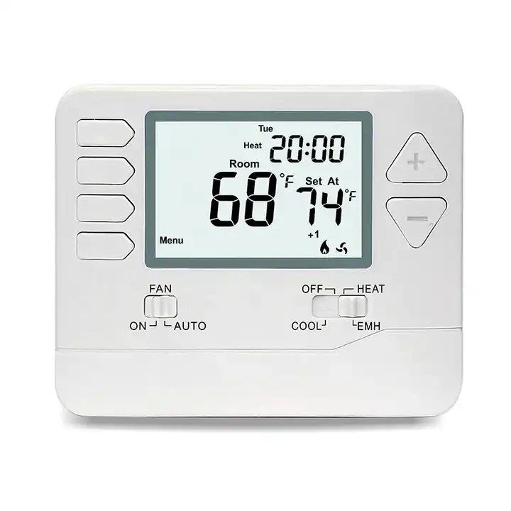 STN721 non-programmable 24 VAC heat pump thermostat with large display
