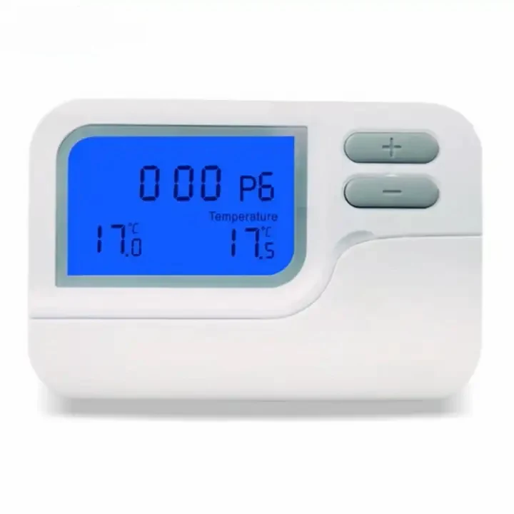S2302 OEM 7 day programmable room thermostat with keypad lockout