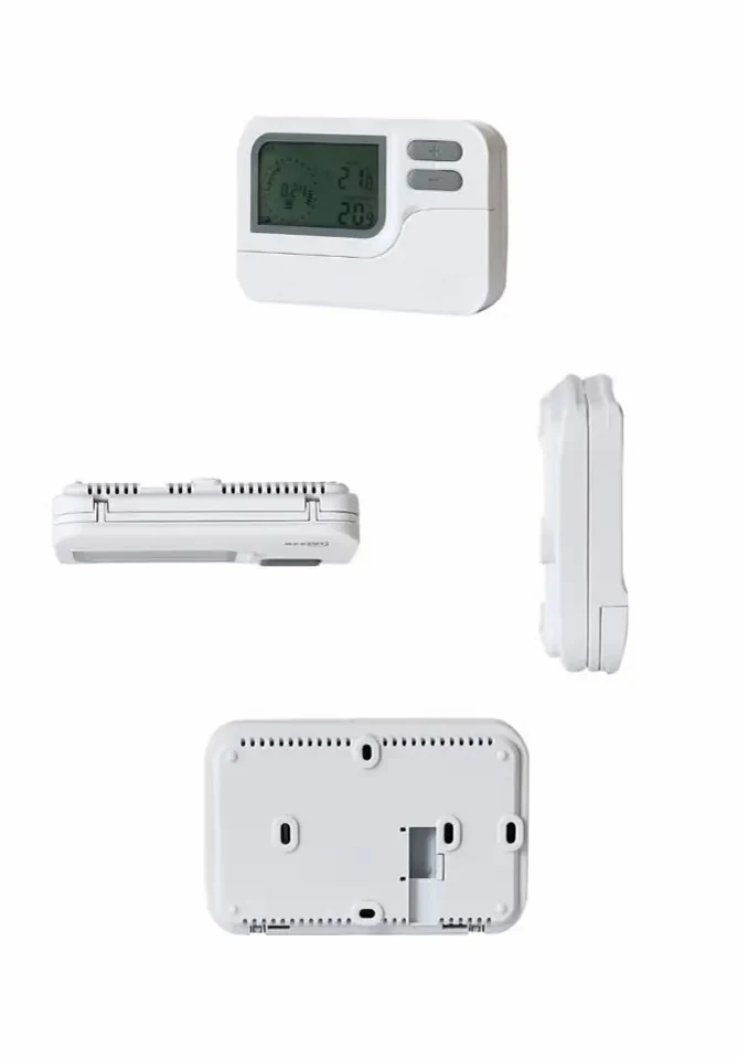 S2303 multi-function 7 day programmable wired room thermostat, view 2