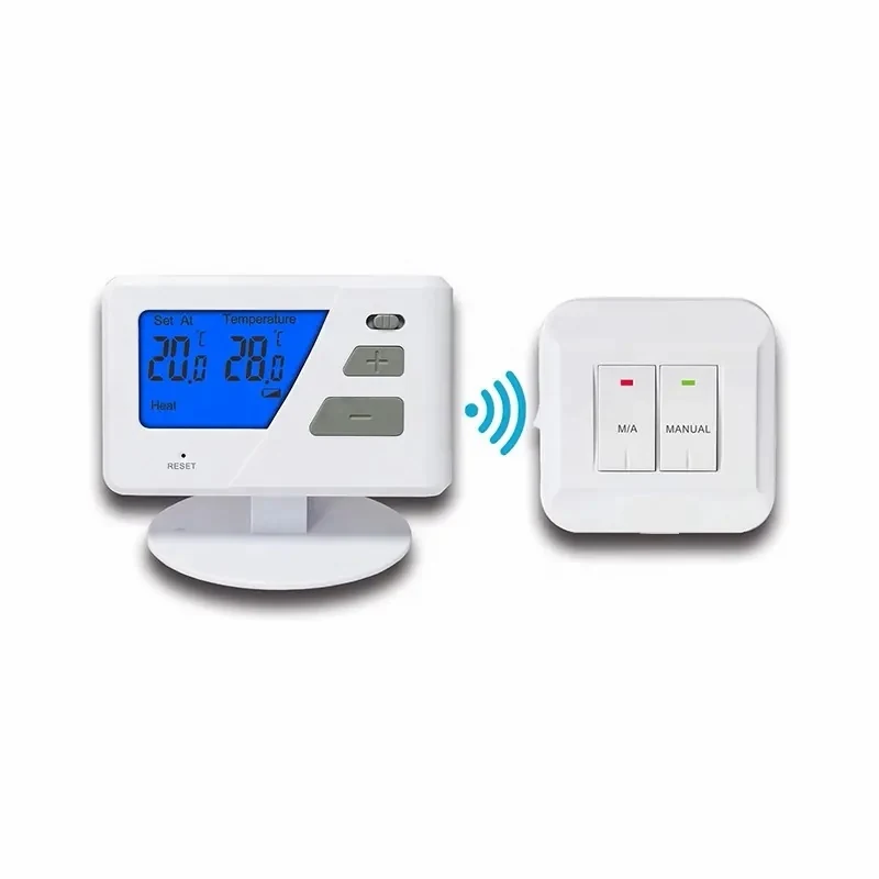 S2305RF wireless non-programmable gas boiler room thermostat