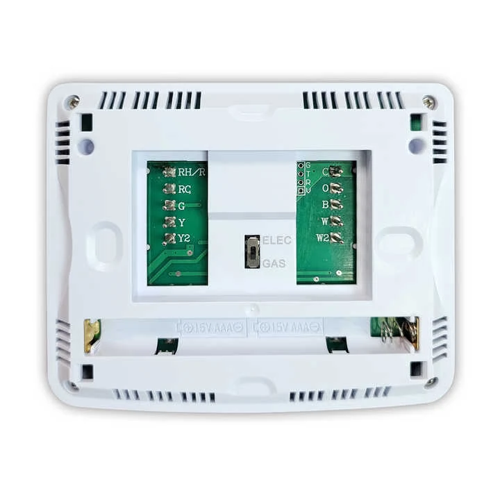 STN1220 non-programmable air conditioner thermostat with four daily periods, view 6