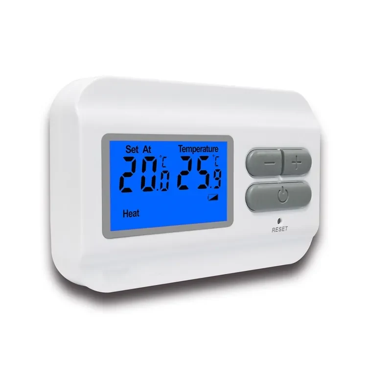 ST2301 230V digital non-programmable wired room thermostat, view 2
